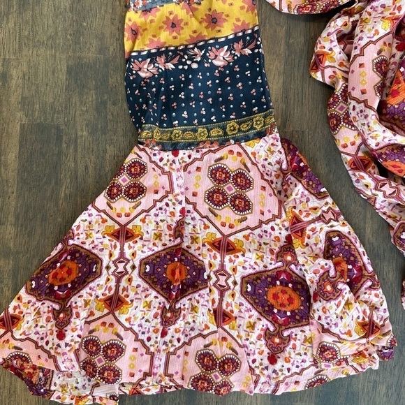 Umgee Long Sleeve Boho Dress - Picture 11 of 11